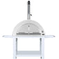 Stainless Steel 30 Inch Charcoal Pizza Oven Outdoor Artisan Wood-Fired Charcoal Pizza Bread Oven BBQ Grill