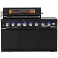 Rockpool 6 Burner + Wok BBQ Module (Fridge Sink Sold Seperate)- LPG BBQ Inc Rotisserie & BBQ Covers.