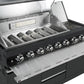 Grill King Kingsley 6 Burner + Wok BBQ Module - LPG Inc Rotisserie & BBQ Cover