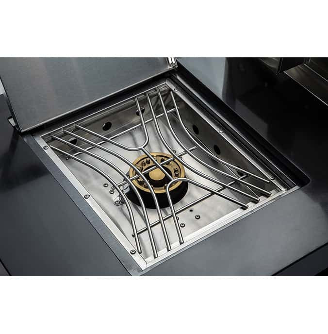 Macelleria Professional 6 Burner Outdoor Kitchen BBQ | Black High Grade #304  Stainless Steel