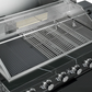 Hampton Style Black Stone Rockpool 6B BBQ Kitchen Package Inc Sink & Draw Module, 2DR Tropical Fridge