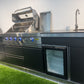 Charcoal Felix 4B + Wok Designer BBQ Kitchen 2.8M: Fridge, Faucet, Sink, Side Wok, Storage Cupboard, Stone Benchtops