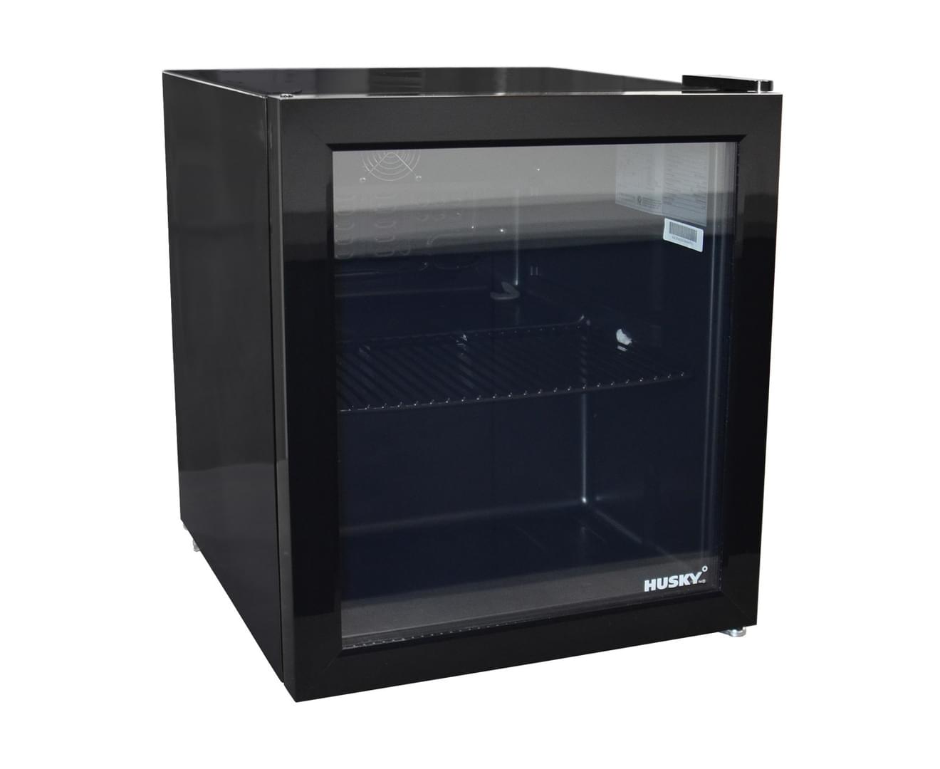 Husky 48L Black Glass Door Bar Fridge (CKK48-241-BK-AU.1)