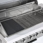 Rockpool 4 Burner White with Wok + Rear Infrared BBQ Kitchen (BBQ Only Fridge Sink Sold Seperate) - LPG Inc Rotisserie & BBQ Cover