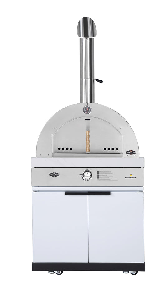 22” Gas Pizza Oven Module: Rockpool White Stone (Pizza Oven Module Only - BBQ Sold Seperate)