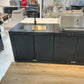 Rockpool Black 6B Drop In BBQ Kitchen Package Inc sintered stoneBencthops, Aluminium Cabinets, Weather Resistant, Fridge & Sink