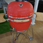 Grill King 27” Kamado Ceramic Charcoal Grill With Trolley & Side Tables