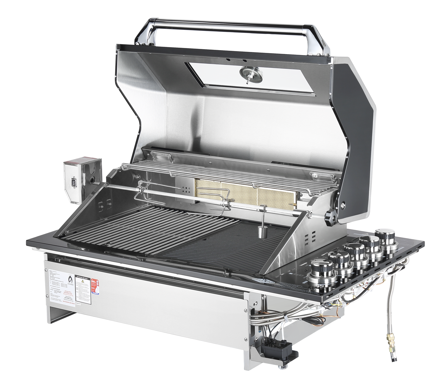 Grill King 4B Drop In BBQ Module - LPG BBQ only Inc Cabinetry, Rotisserie & Covers