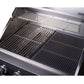 Rockpool 4B: Designer Black Outdoor BBQ Kitchen Package inc Fridge, Sink Rear Infrared, Rotisserie, BBQ Cover